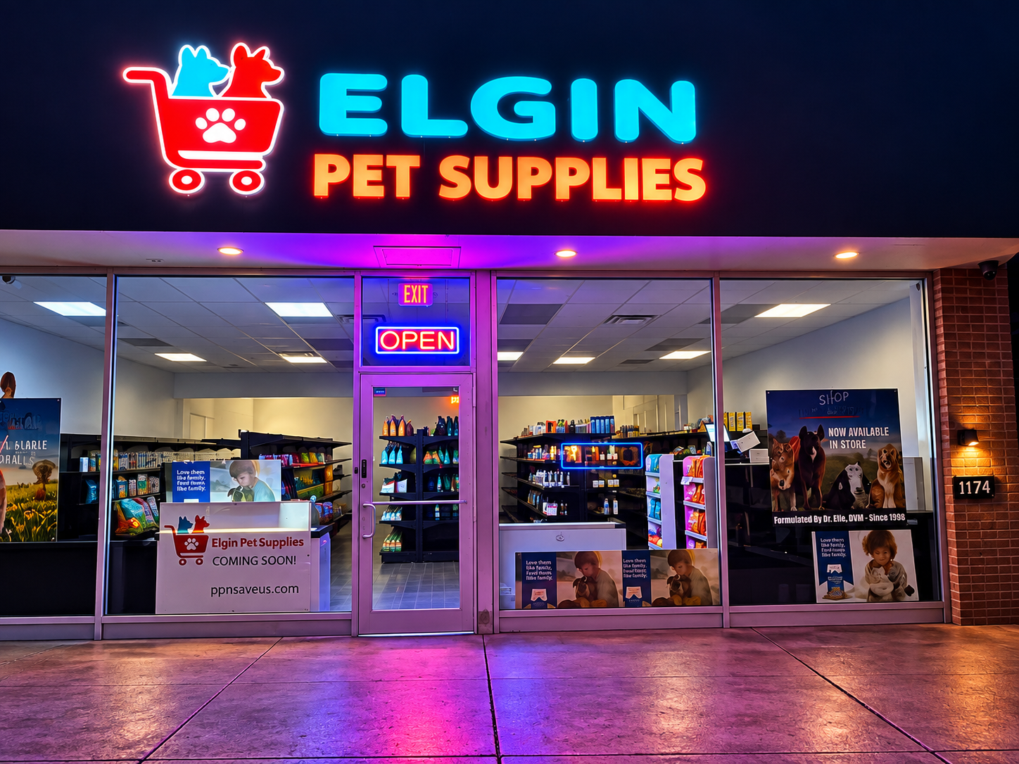 Pet supplies store in Elgin